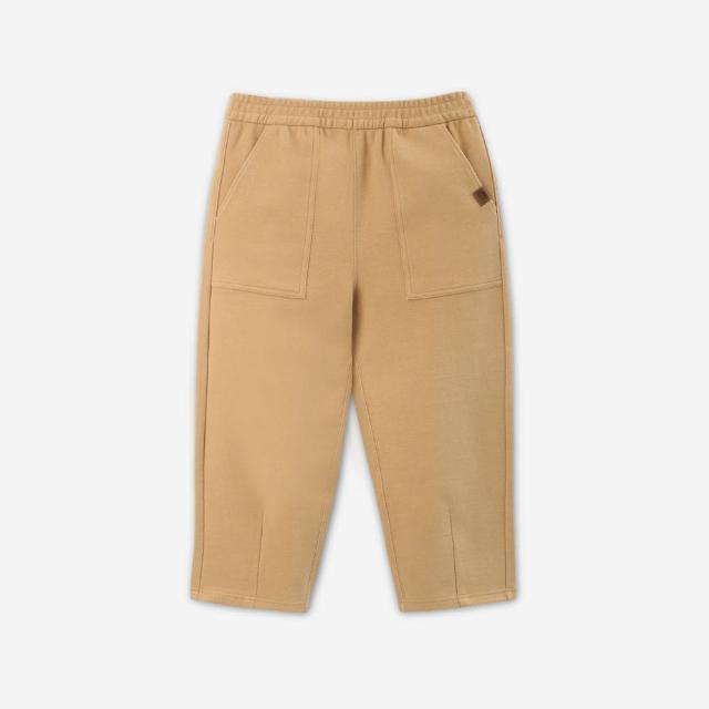 【Roots】Roots 大童-BARREL LEG JUNCTION TWILL 長褲(咖色)