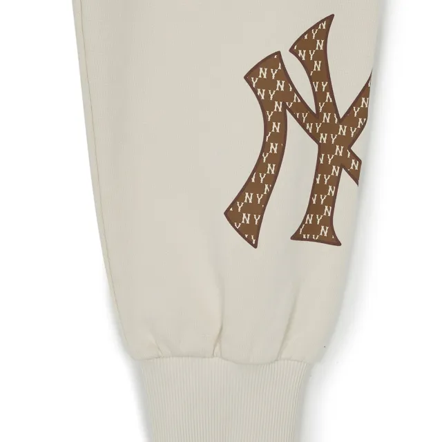 【MLB】運動褲 休閒長褲 Monogram系列 紐約洋基隊(3APTM0144-50CRD)