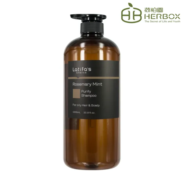 【Herbox 荷柏園】薄荷迷迭香洗髮精 1000ml