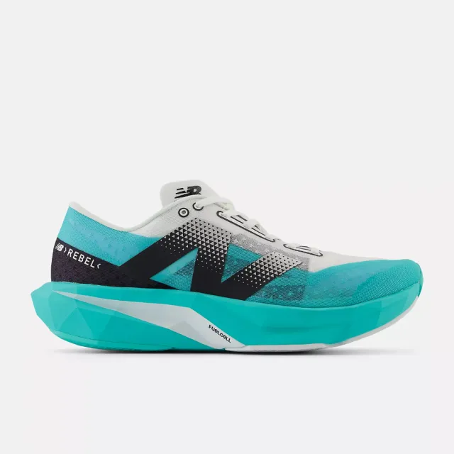 【NEW BALANCE】NEW BALANCE FuelCell Rebel v4 運動 跑鞋 2E楦 慢跑鞋 男鞋 藍綠色(MFCXCT4 ∞)