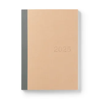 【MUJI 無印良品】月週筆記本/2024年12月開始/米.B6