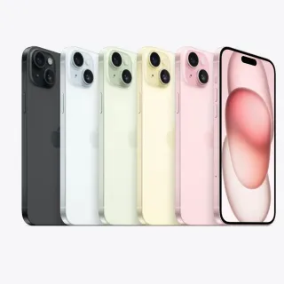 【Apple】S+級福利品 iPhone 15 128G(6.1吋)犀牛盾殼組