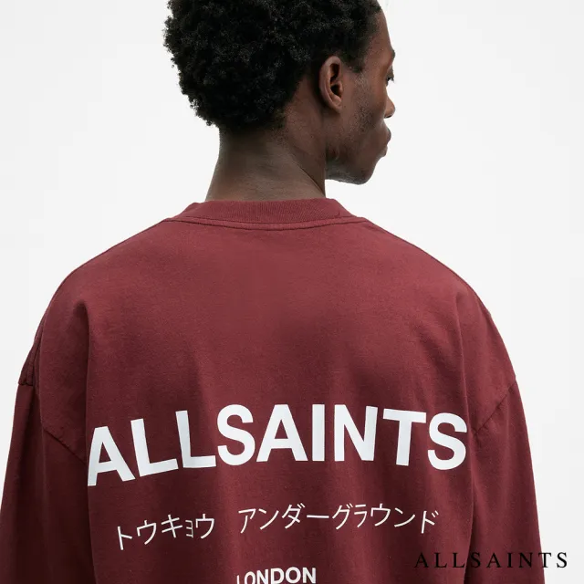 【ALLSAINTS】純棉寬鬆LOGO短袖UNDERGROUND T恤(多款任選)