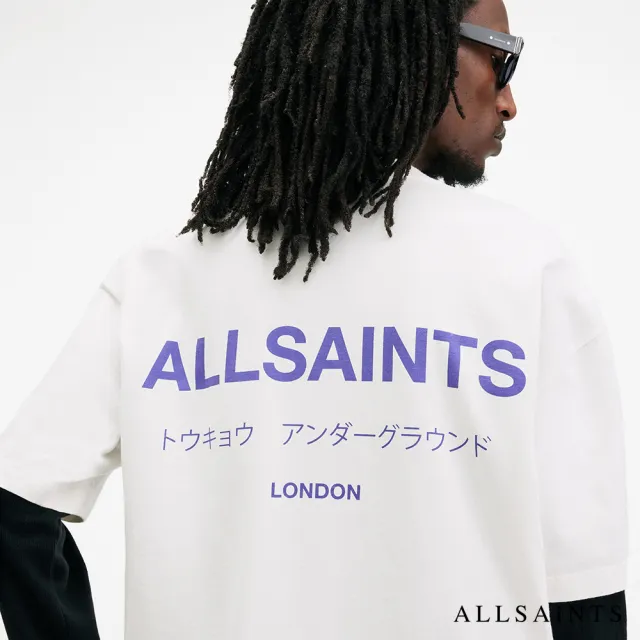 【ALLSAINTS】純棉寬鬆LOGO短袖UNDERGROUND T恤(多款任選)