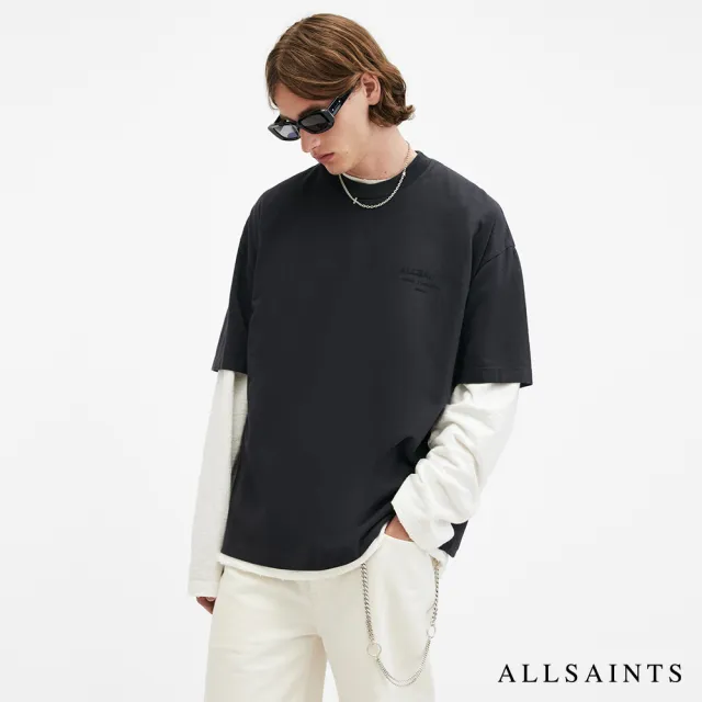 【ALLSAINTS】純棉寬鬆LOGO短袖UNDERGROUND T恤(多款任選)