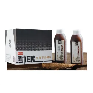 【好福食品】埔里菇寶 有機養生黑木耳露(470ml*24入/箱 中秋禮盒)