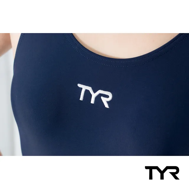 【TYR】連身中叉三角泳衣 藍色款 5252400