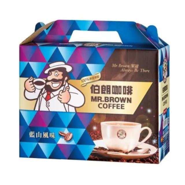 【金車/伯朗】伯朗藍山風味咖啡禮盒240mlx12入/盒  (TQF微笑標章)