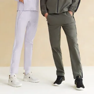 【LE COQ SPORTIF 公雞】運動基礎平織長褲 男女款-3色-LWU81772_LWU82772