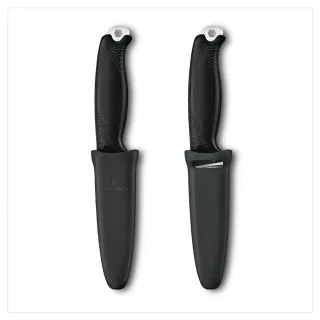 【VICTORINOX 瑞士維氏】VENTURE 戶外專業直刀 紅/黑/綠(3.0902/3.0902.3/3.0902.4)