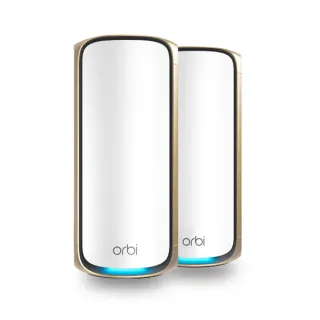 【NETGEAR】Orbi RBE972S BE27000   四頻 WiFi 7 Mesh 延伸系統 路由器+1衛星(星盾白  Mesh分享器)