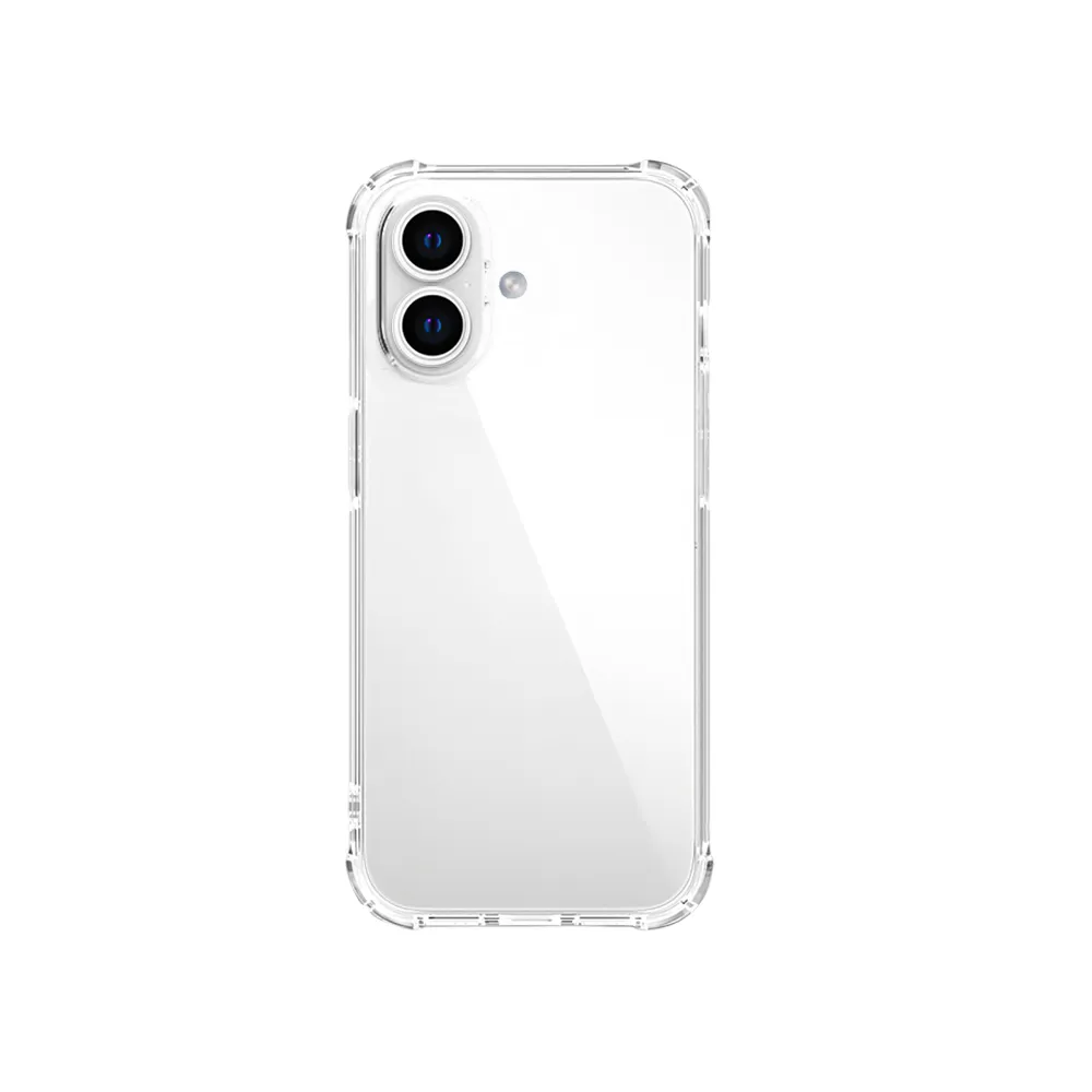 【穿山盾】iPhone 16 超清高透四角氣囊防摔轉音保護殼