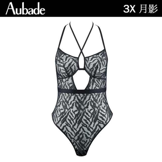 Aubade 惹火月影系列-連身Body 性感情趣內衣 無鋼圈內衣(3X86-1)