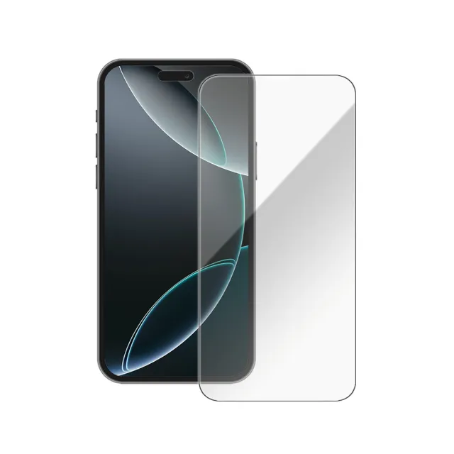 【爾本】iPhone 16 Pro Max 超薄全透明9H非滿版鋼化玻璃保護貼