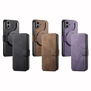 【防摔專家】強磁瞬拆 iPhone 16 Pro 適用Magsafe 翻蓋皮套