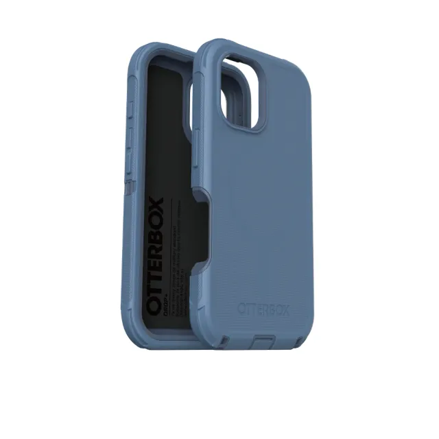 【OtterBox】iPhone 16 6.1吋 Defender 防禦者系列保護殼-藍(支援MagSafe)