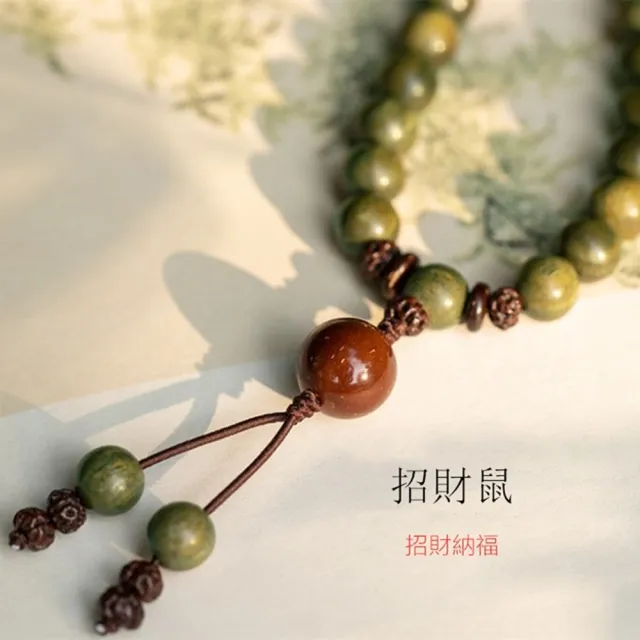 【Penny 珮妮】原創 老料綠檀木佛珠 手鍊6mm(母親節 情人節 交換禮物 生日禮物 送閨蜜 結婚 新年 尾牙)