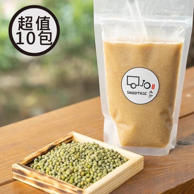 JOE_SMOOTHIE冰沙 綠豆冰沙400ml(10包/箱)