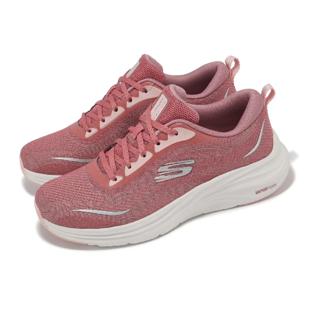 SKECHERS 休閒鞋 Vapor Foam-Smooth Ride 女鞋 玫瑰粉 緩震 輕量 健走鞋 運動鞋(150028-DKRS)