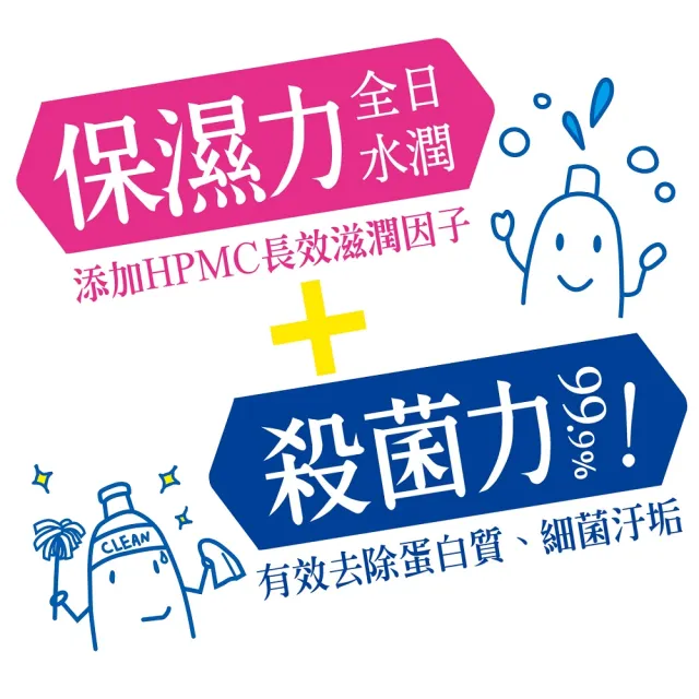 【樂敦】視涵水感多效保養液 長效保濕 / 清涼滋潤 500mLx4(隱形眼鏡藥水.保養液)