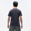 【JEEP】男裝 翻玩吉普車純棉短袖T恤(深藍色)