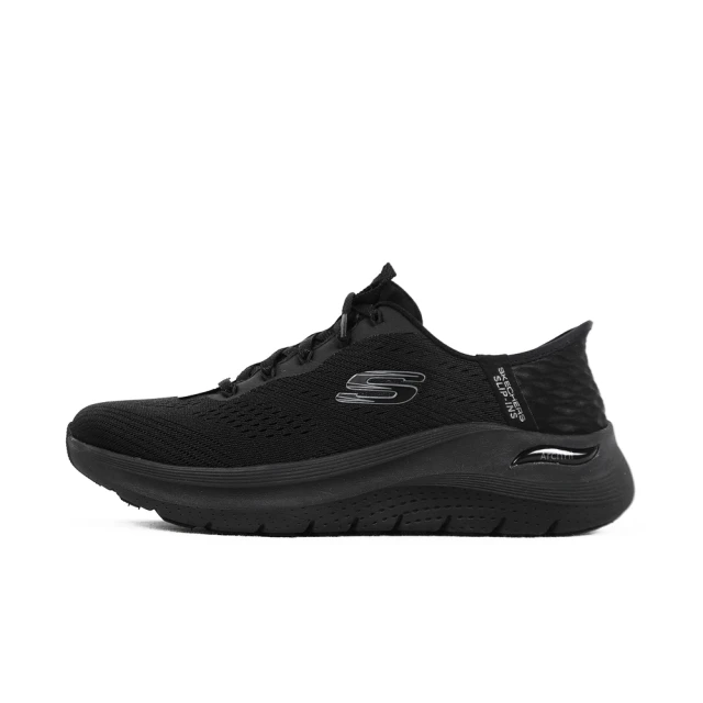 SKECHERS Arch Fit 2.0 女 休閒鞋 運動鞋 寬楦 厚底 套入式 瞬穿 黑(150066WBBK)