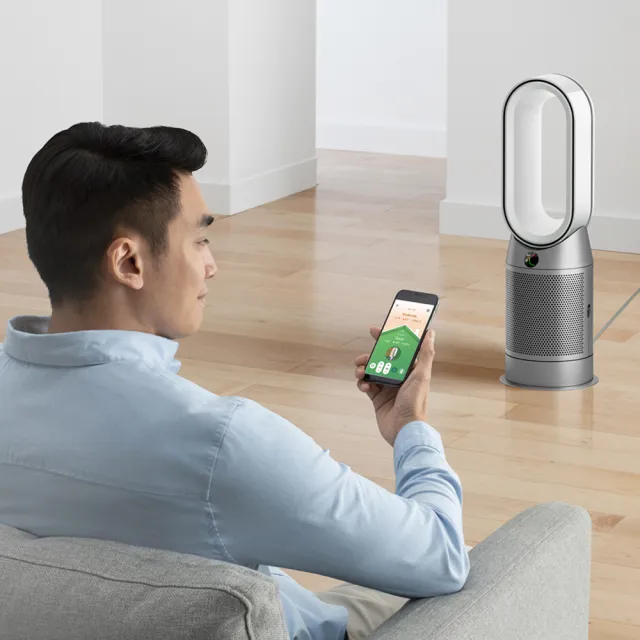 【dyson 戴森 限量福利品】Purifier Hot+Cool HP07 四合一涼暖空氣清淨機 循環風扇(銀白色)