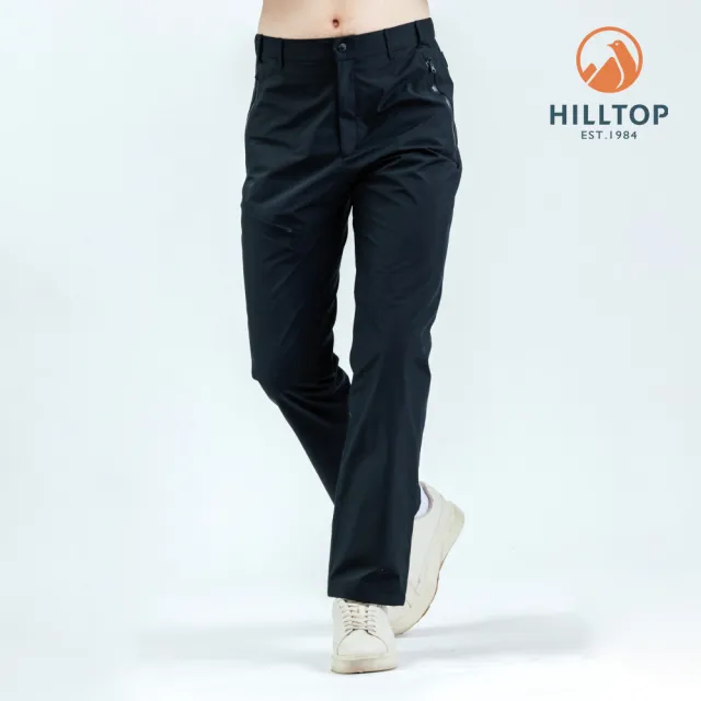 【Hilltop 山頂鳥】GORE-TEX 防水透氣保暖長褲 男款 黑｜PH31XMO2ECA0