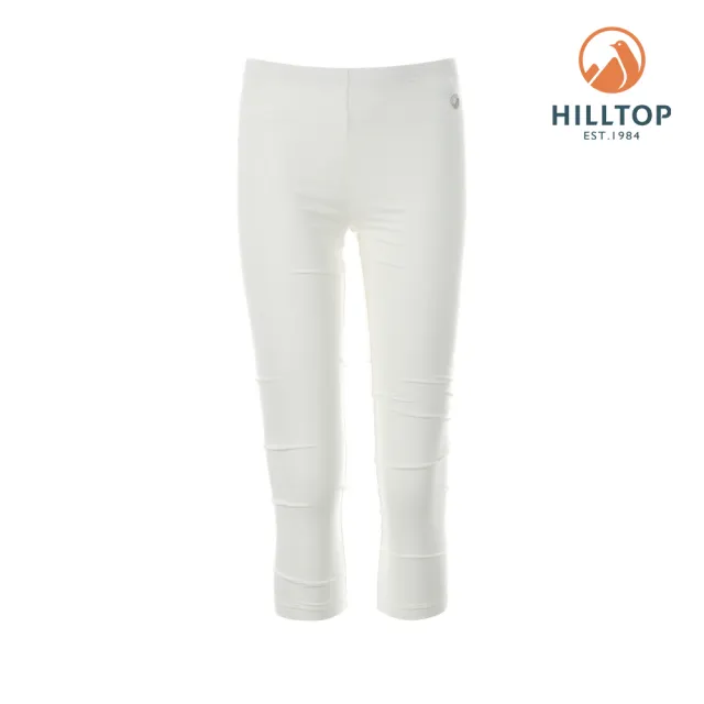 【Hilltop 山頂鳥】ZISOFIT POLYGIENE抗菌吸濕快乾保暖彈性衛生褲 童款 白｜PH57XC26ECB0