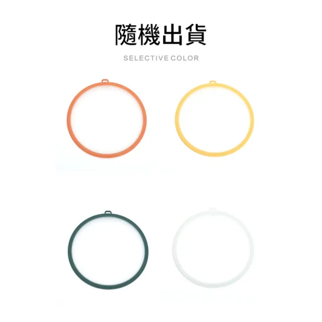 【CS22】多用途圓形矽膠保鮮密封蓋16cm+22cm-4入(適用範圍廣不挑餐具)