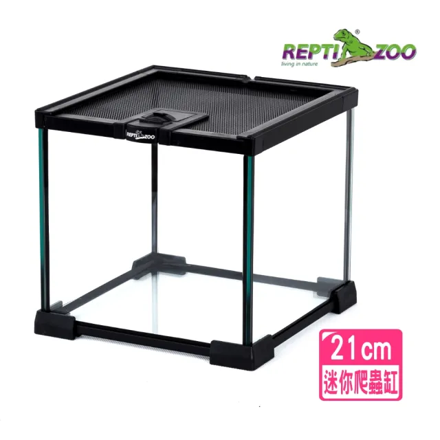 【REPTI ZOO】玻璃爬蟲箱 mini 寵物缸/守宮飼養缸/爬缸/爬蟲缸(可裝水做為烏龜缸 REPTIZOO)