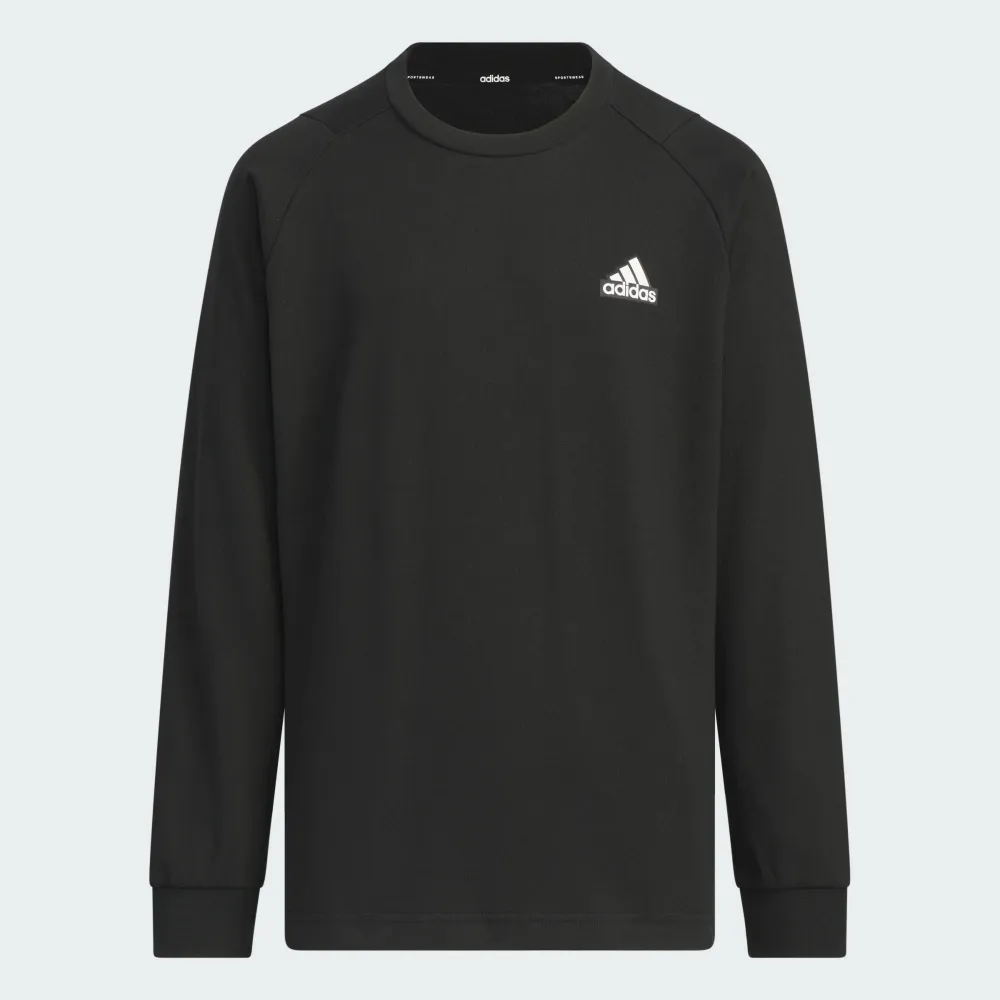 【adidas 愛迪達】長袖上衣 童裝 JP4911