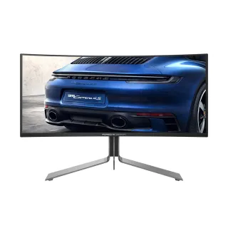 【AOC】PD34 PORSCHE DESIGN 34型 QD-OLED 240Hz 曲面電競螢幕(Adaptive-Sync/HDR10/0.03ms)