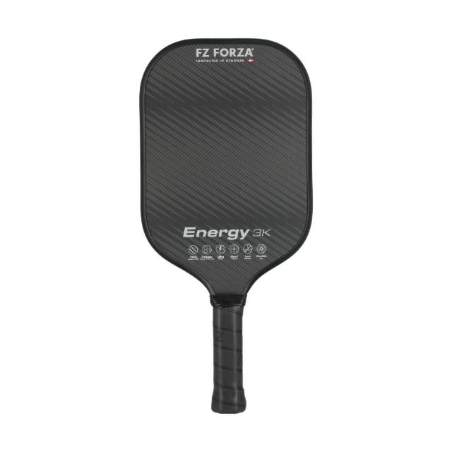 【FZ FORZA】ENERGY 3K 匹克球拍(黑)