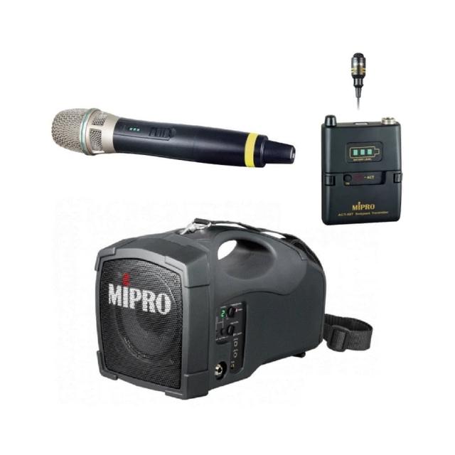 【MIPRO】超迷你肩掛式藍芽無線喊話器5.8G(MA-101G)