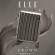 【ELLE 官方直營】皇冠系列 28/24/20吋 高質感防爆耐衝撞可擴充行李箱/登機箱(多款任選)
