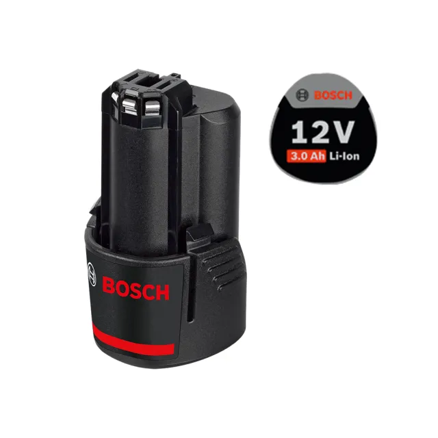 【BOSCH 博世】12V 鋰電電池(GBA 12V 3.0Ah)