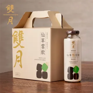 雙月食品社 仙草雲飲禮盒240gx12瓶(6瓶/盒)