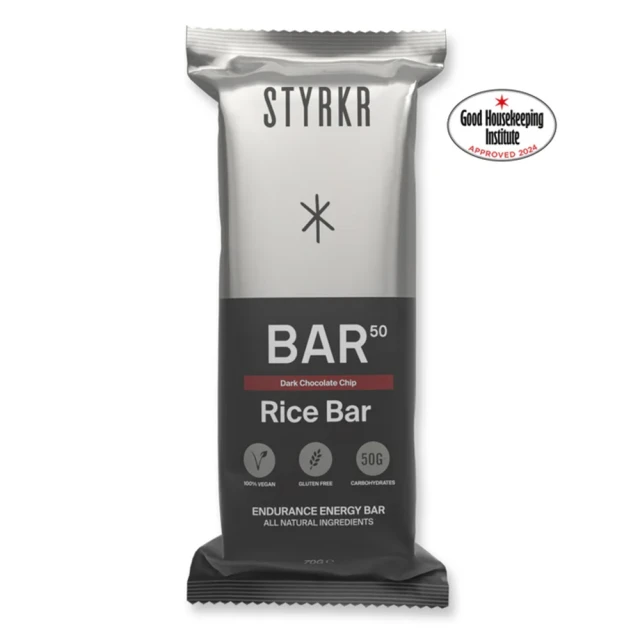 Styrkr BAR50 Dark Chocolate Chip Energy Bar 能量棒(一盒12入｜可可脆片風味｜米餅)