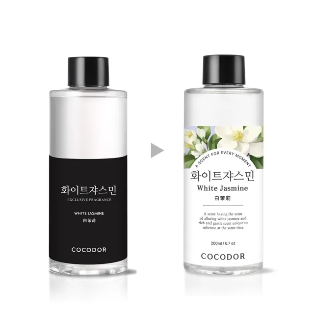 【COCODOR】永生花擴香瓶200ml+擴香補充瓶200ml(2+1超值組/原廠直營)