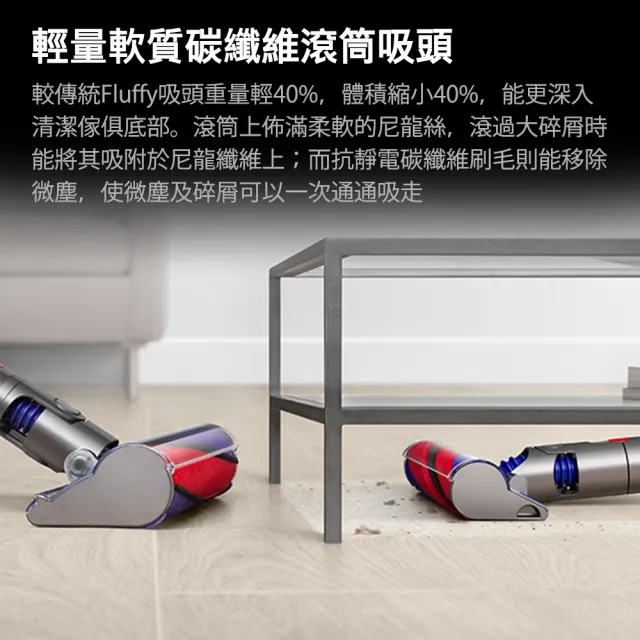 【dyson 戴森】Digital Slim Origin SV18 輕量無線吸塵器(紫色)