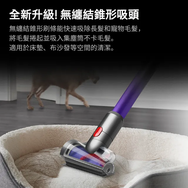 【dyson 戴森】Digital Slim Origin SV18 輕量無線吸塵器(紫色)