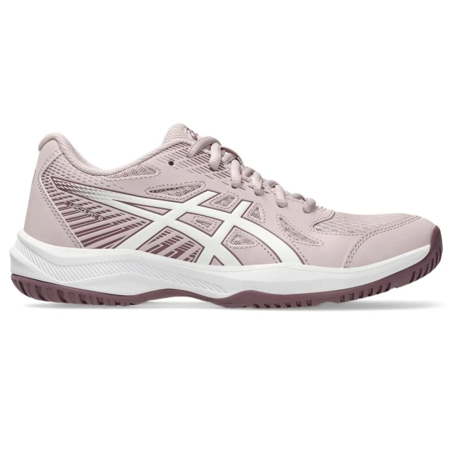 asics 亞瑟士 UPCOURT 6 女款 緩震 排球鞋 玫瑰粉白(1072A107-700)