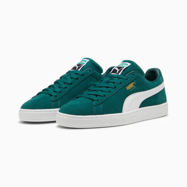 PUMA 休閒鞋 男鞋 運動鞋 SUEDE CLASSIC 綠 39978115