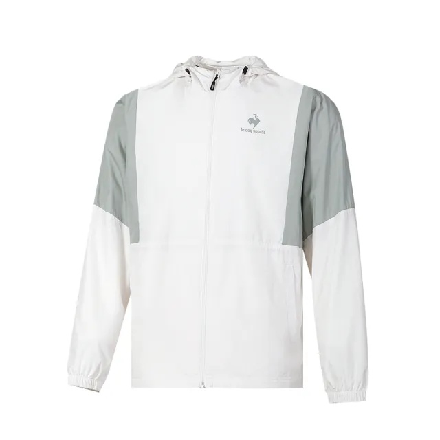 【LE COQ SPORTIF 公雞】防潑水運動基礎防風外套 男女款-4色-LWU61791_LWU62791