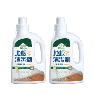 【無醛屋】除甲醛地板萬用抗菌清潔劑(1000ml x2)