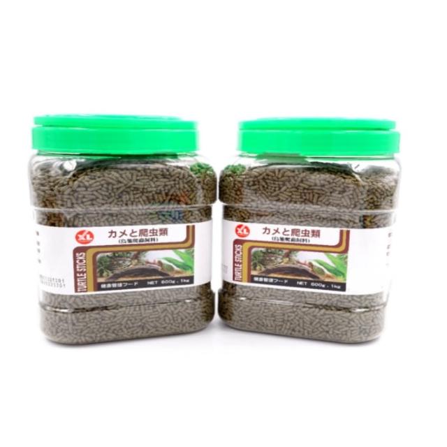 【MR.AQUA】水族先生 XL 烏龜專用飼料 600g×2罐組/台灣(兩棲水龜澤龜營養飼料 600g×2)