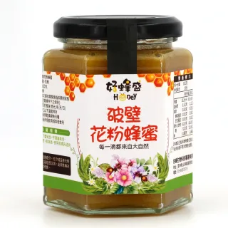 【好蜂盛】破壁花粉蜂蜜350公克/瓶*4瓶