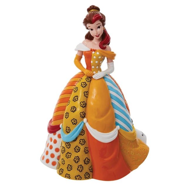 Enesco 精品家飾 Disney 迪士尼 Britto系列 美女與野獸 貝兒居家擺飾