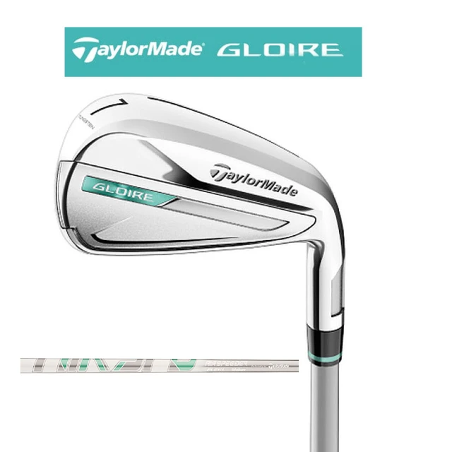 TaylorMade All New Gloire 女用鐵桿組 7枝/組 亞規(易打性高 甜蜜點大 充滿自信)